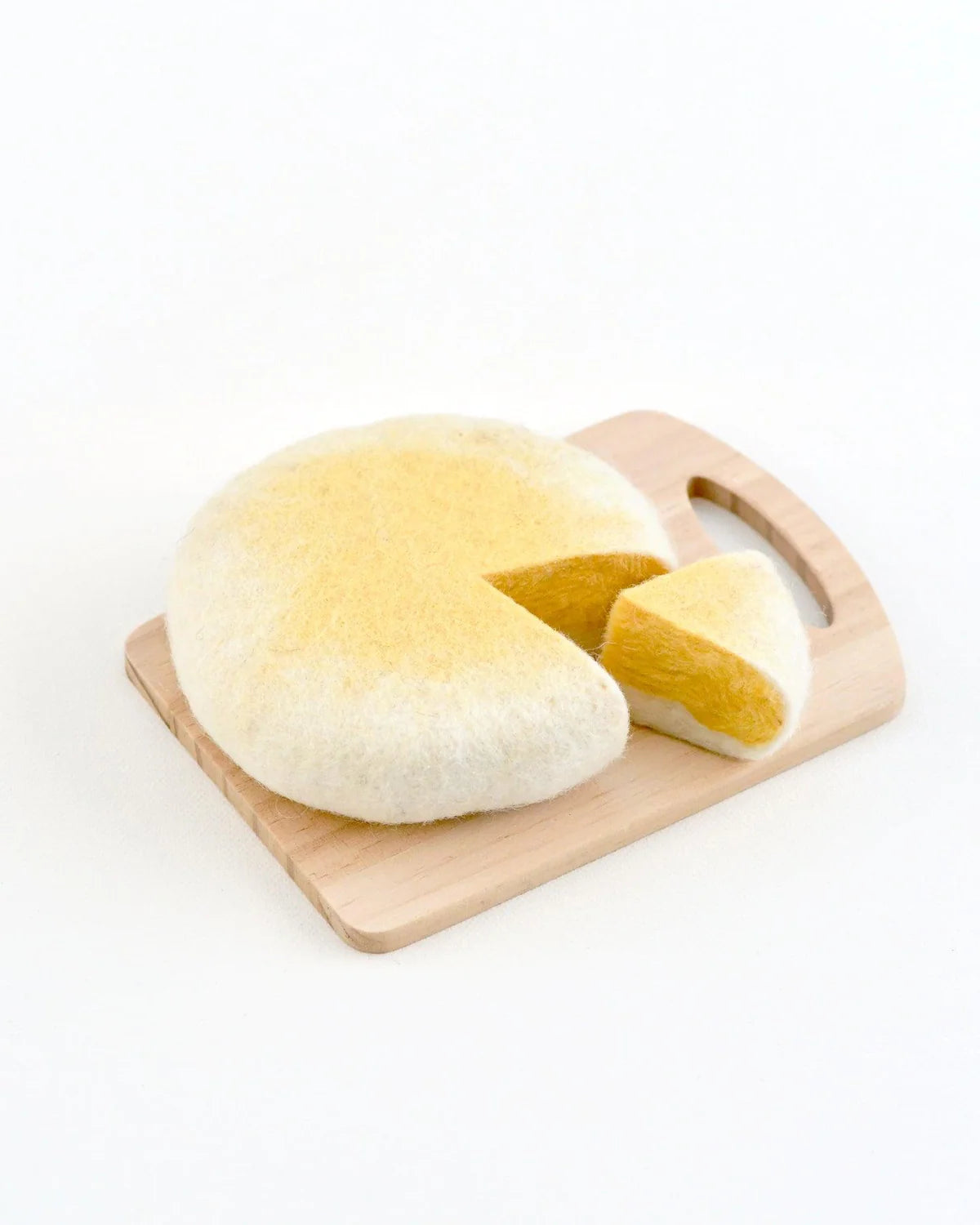 Tara Treasures - Felt Brie Cheese (2 pieces)
