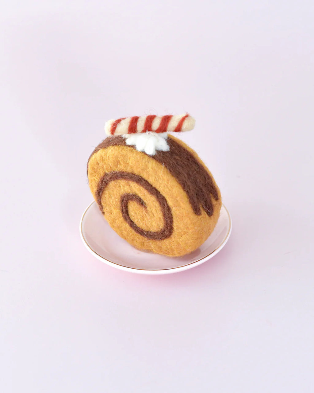 Tara Treasures - Felt Chocolate Swiss Roll