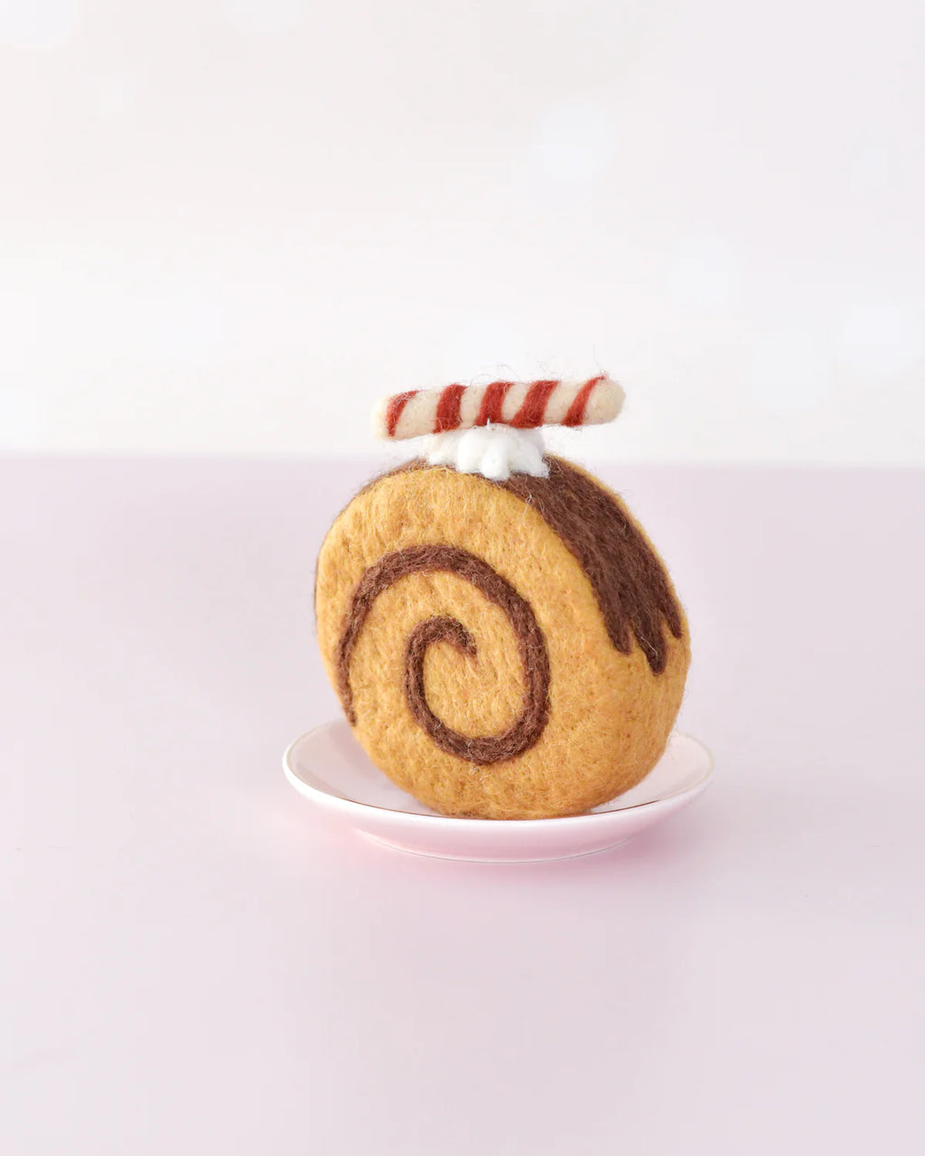 Tara Treasures - Felt Chocolate Swiss Roll