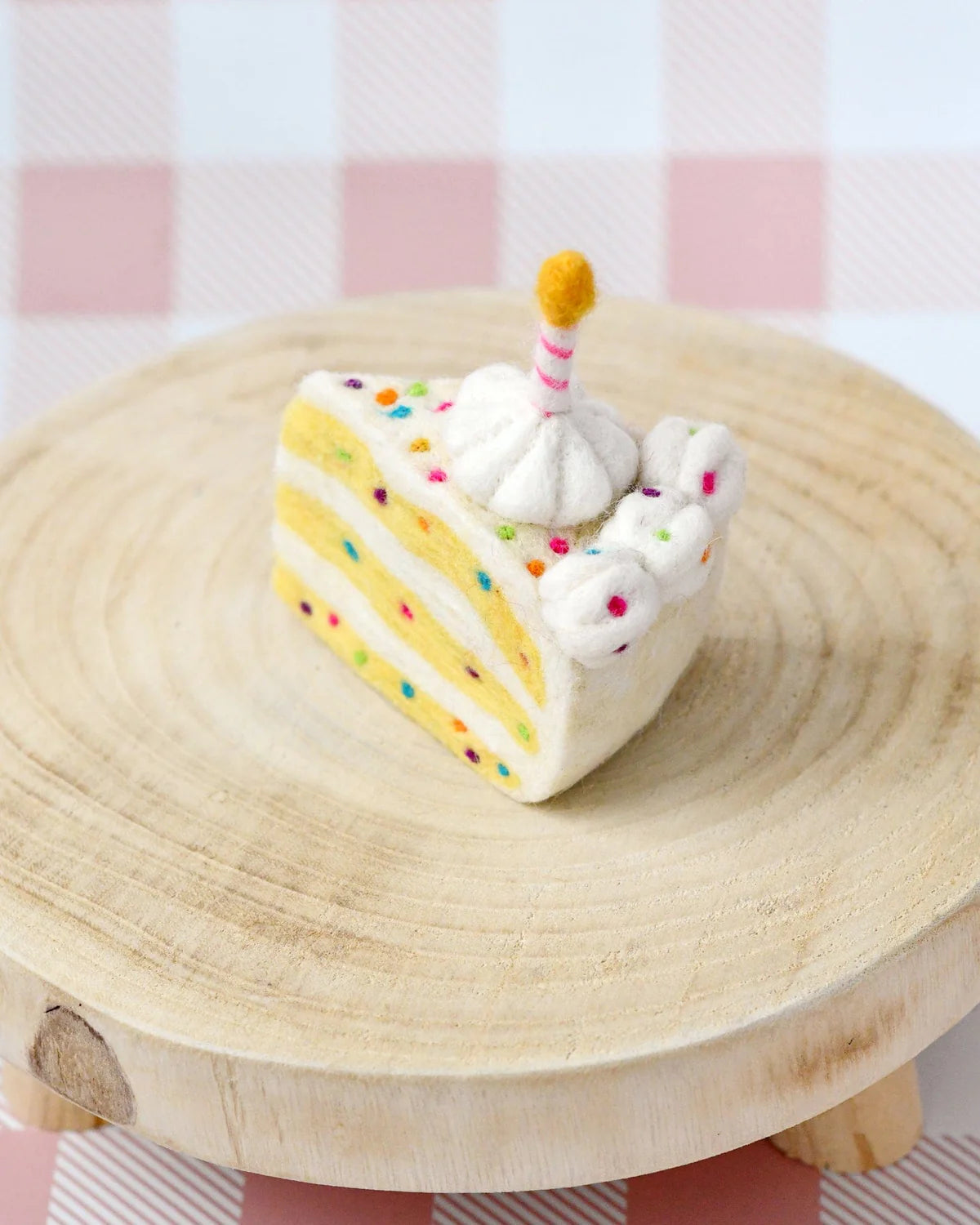 Tara Treasures - Felt Confetti Cake Slice