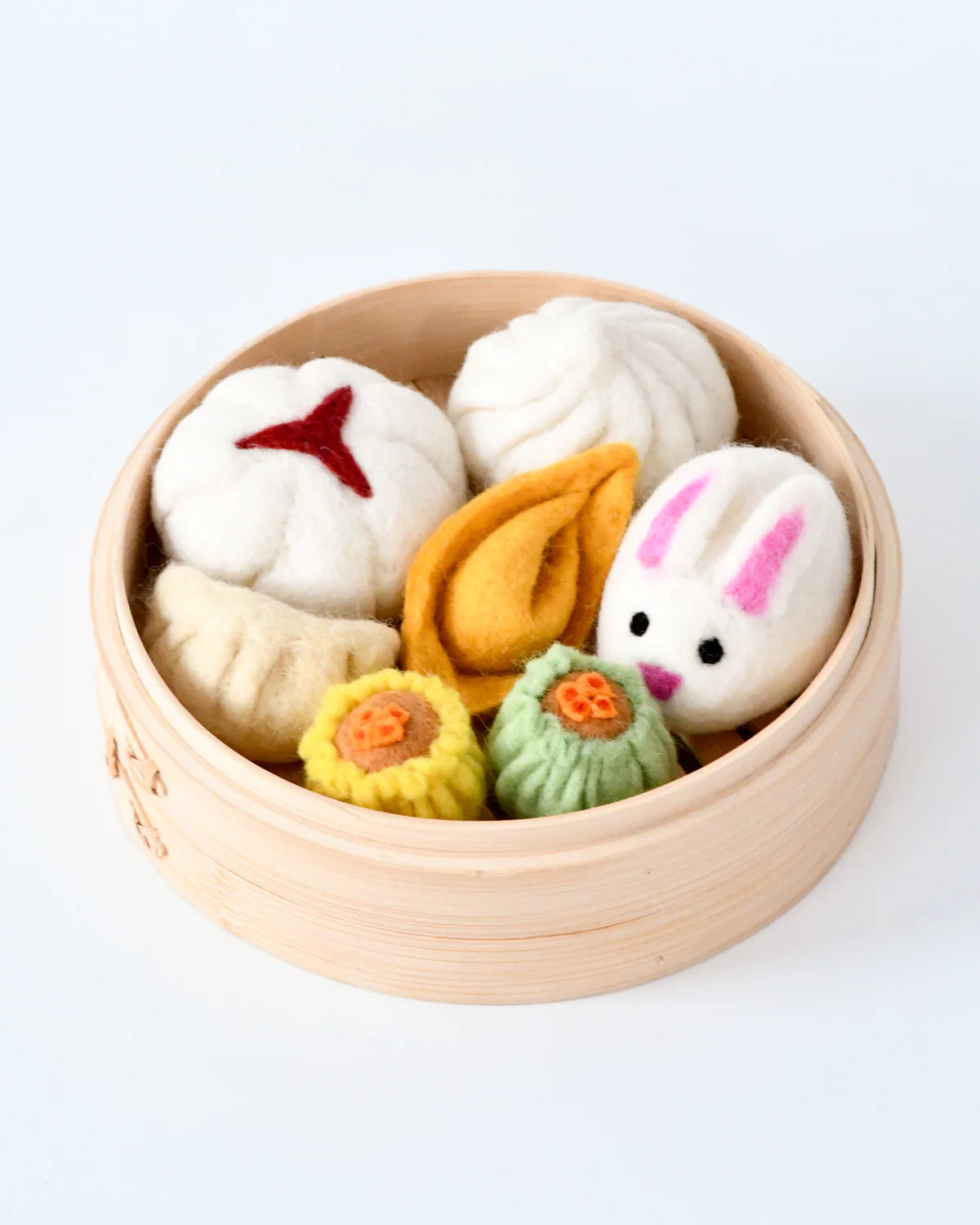 Tara Treasures - Felt Dim Sum Yum Cha Play Food Set