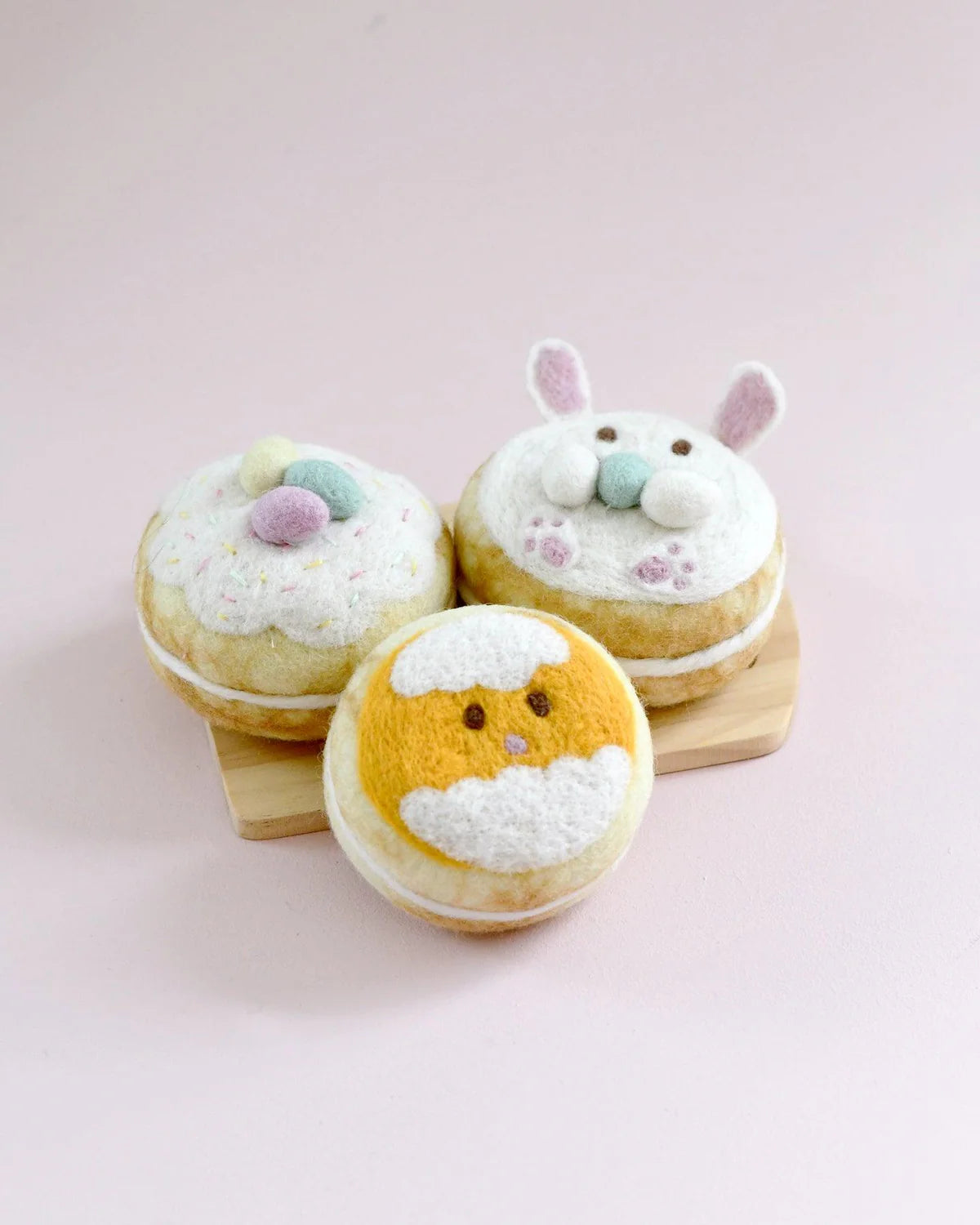 Tara Treasures - Felt Easter Donuts - Set of 3