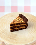 Tara Treasures - Felt German Chocolate Cake Slice