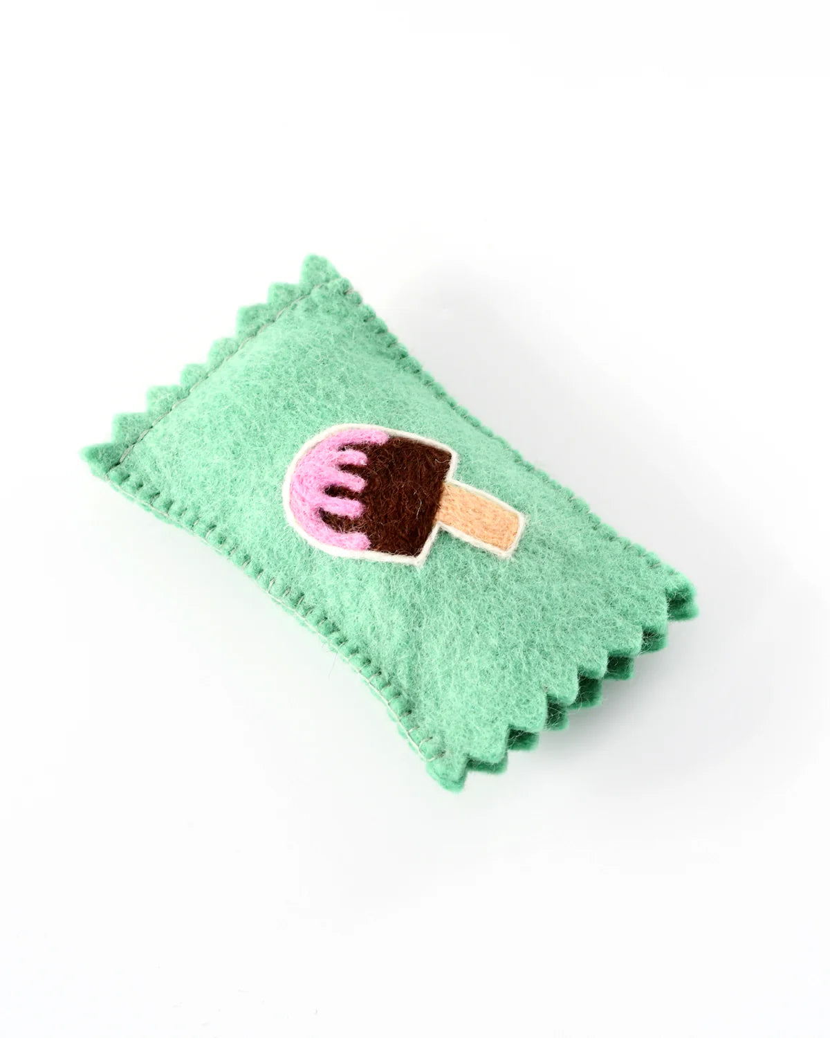 Tara Treasures - Felt Chocolate Ice Cream Popsicle Toy with Wrapper