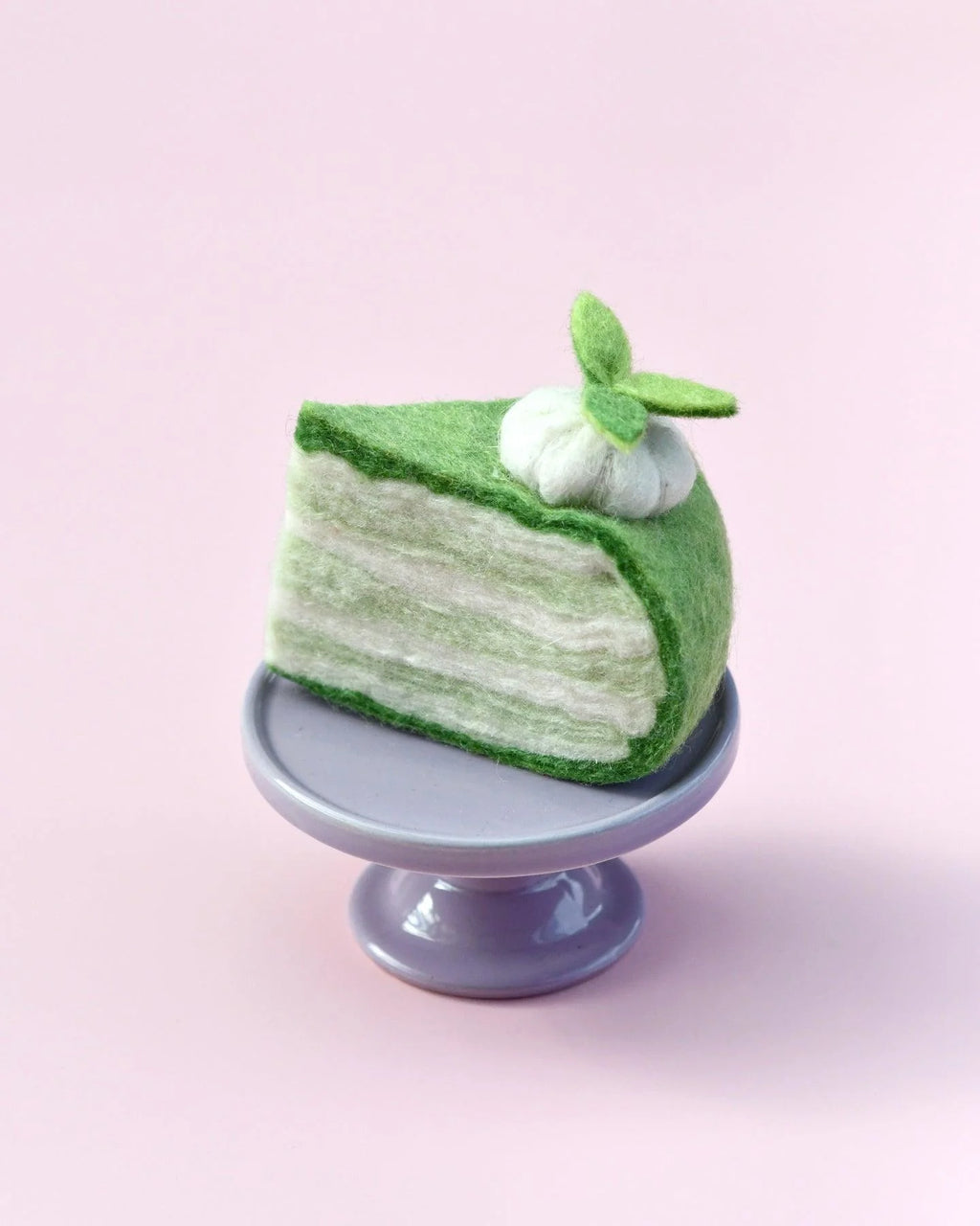 Tara Treasures - Felt Key Lime Cake Slice
