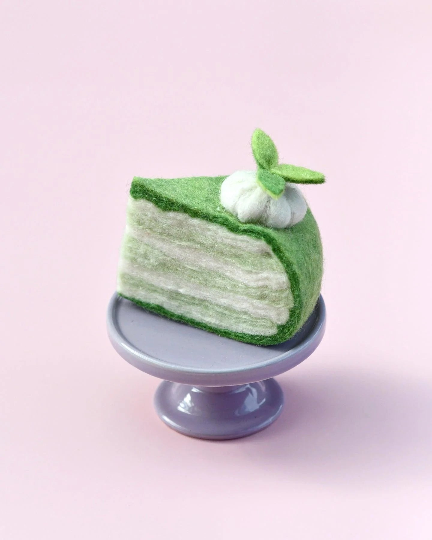 Tara Treasures - Felt Key Lime Cake Slice