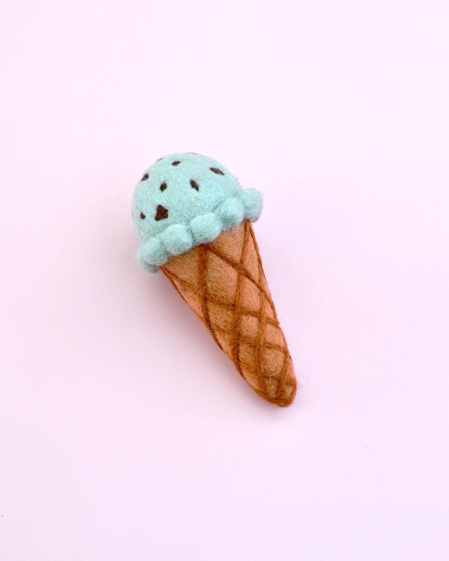 Tara Treasures - Felt Mint Chocolate Chip Ice Cream