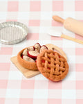 Tara Treasures - Felt Apple Pie Play Food Set