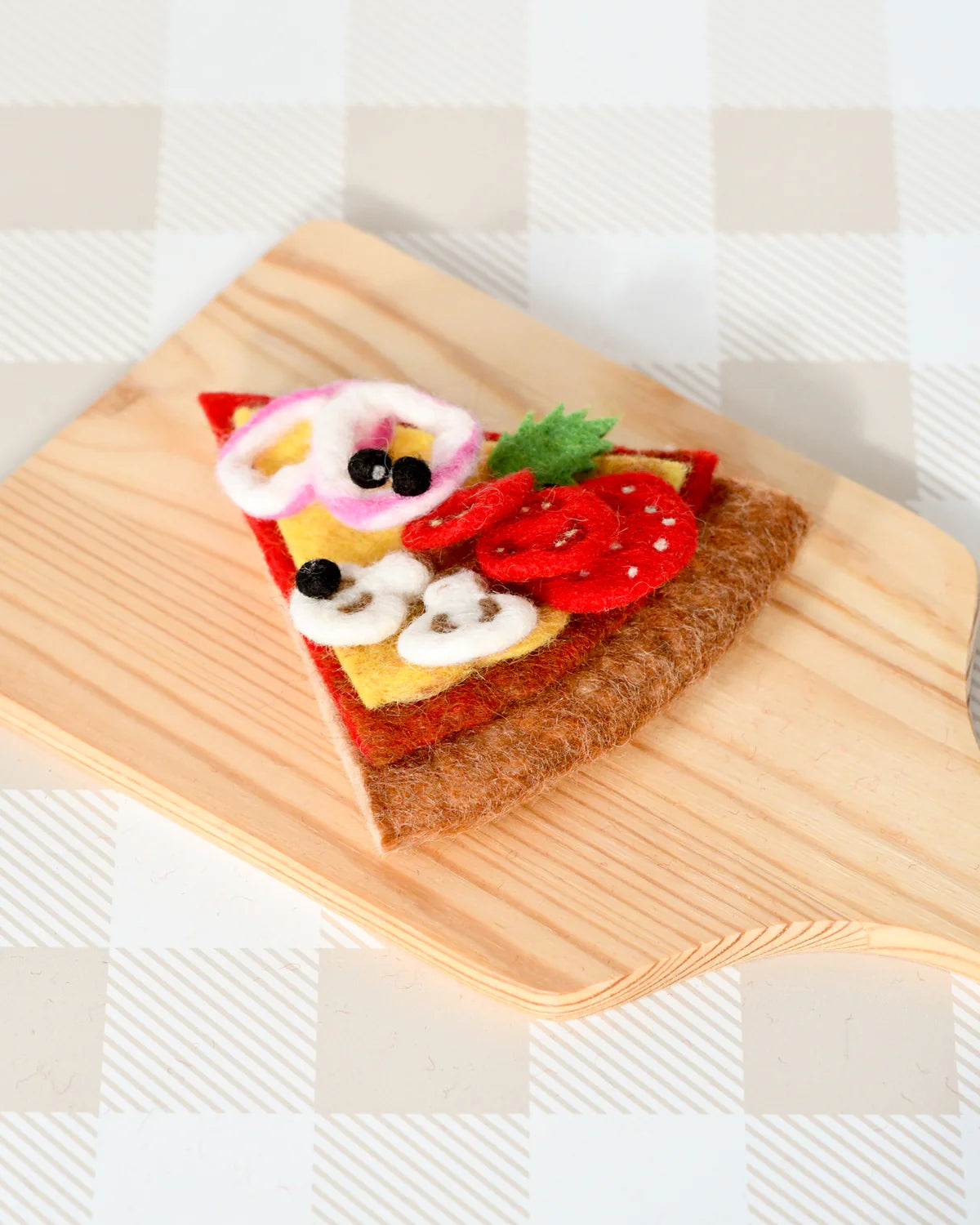 Tara Treasures - Felt Mushroom Pizza Slice
