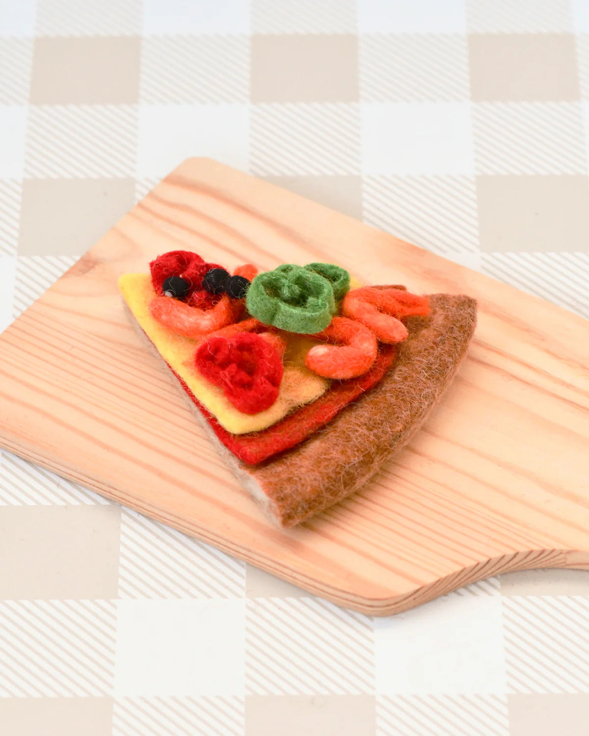 Tara Treasures - Felt Seafood Pizza Slice
