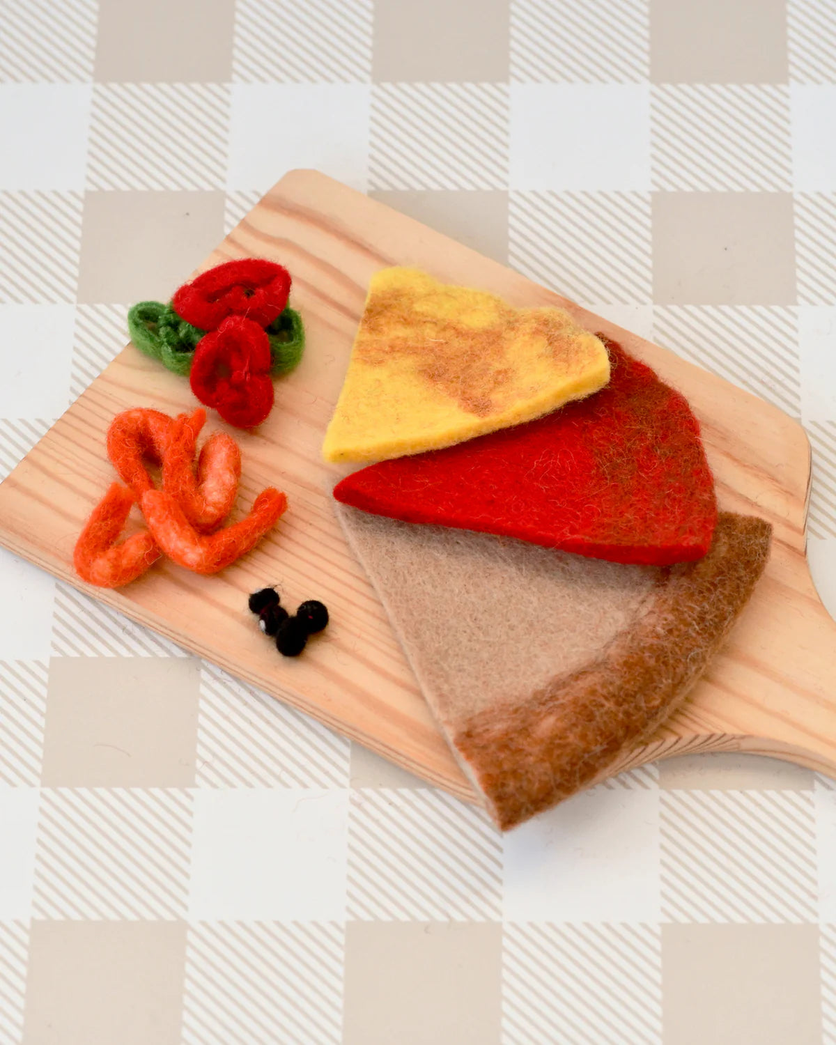Tara Treasures - Felt Seafood Pizza Slice
