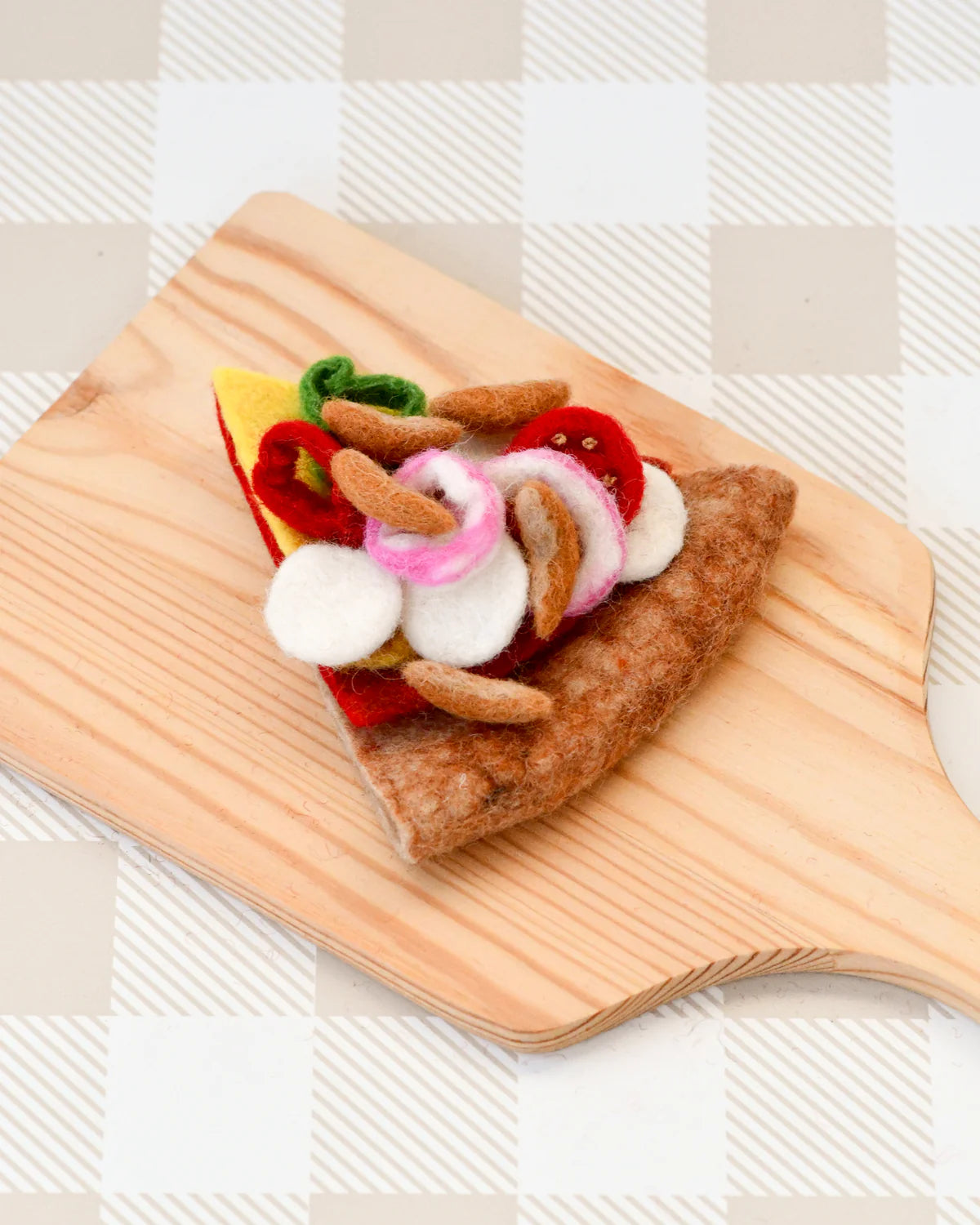 Tara Treasures - Felt BBQ Chicken Pizza Slice