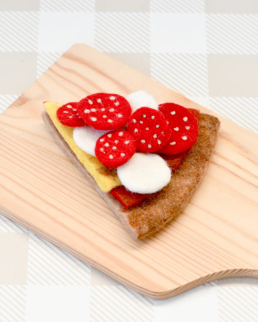 Tara Treasures - Felt Pepperoni Pizza Slice