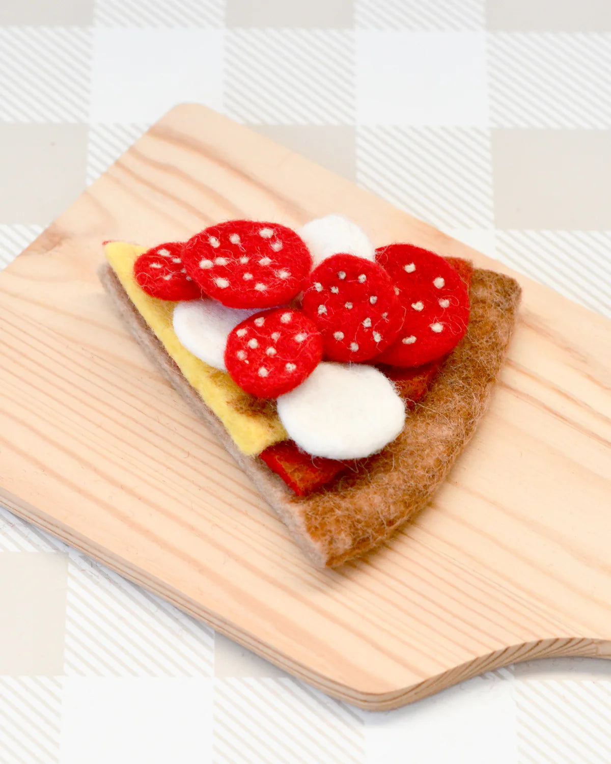 Tara Treasures - Felt Pepperoni Pizza Slice