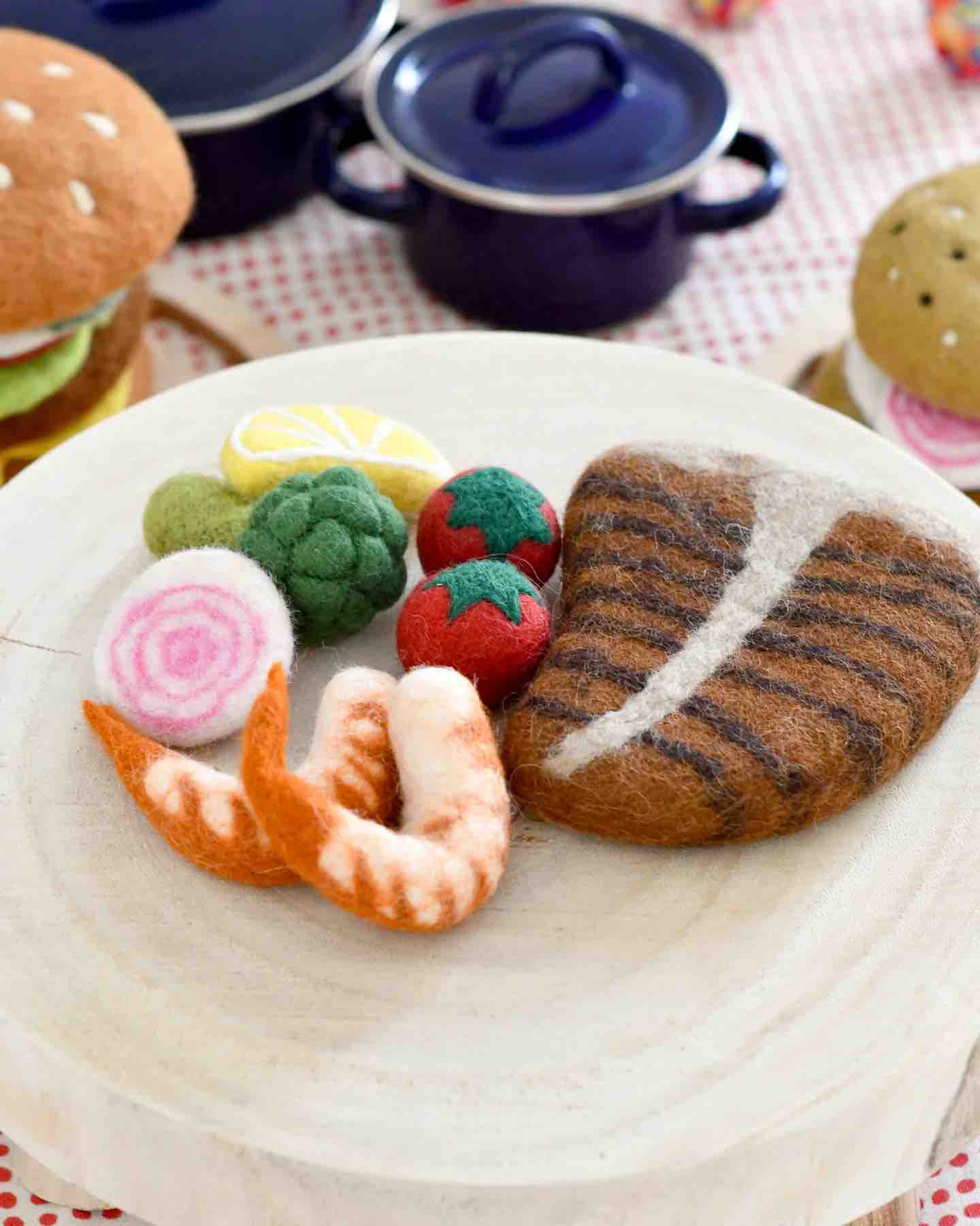Tara Treasures - Felt Surf and Turf Stack