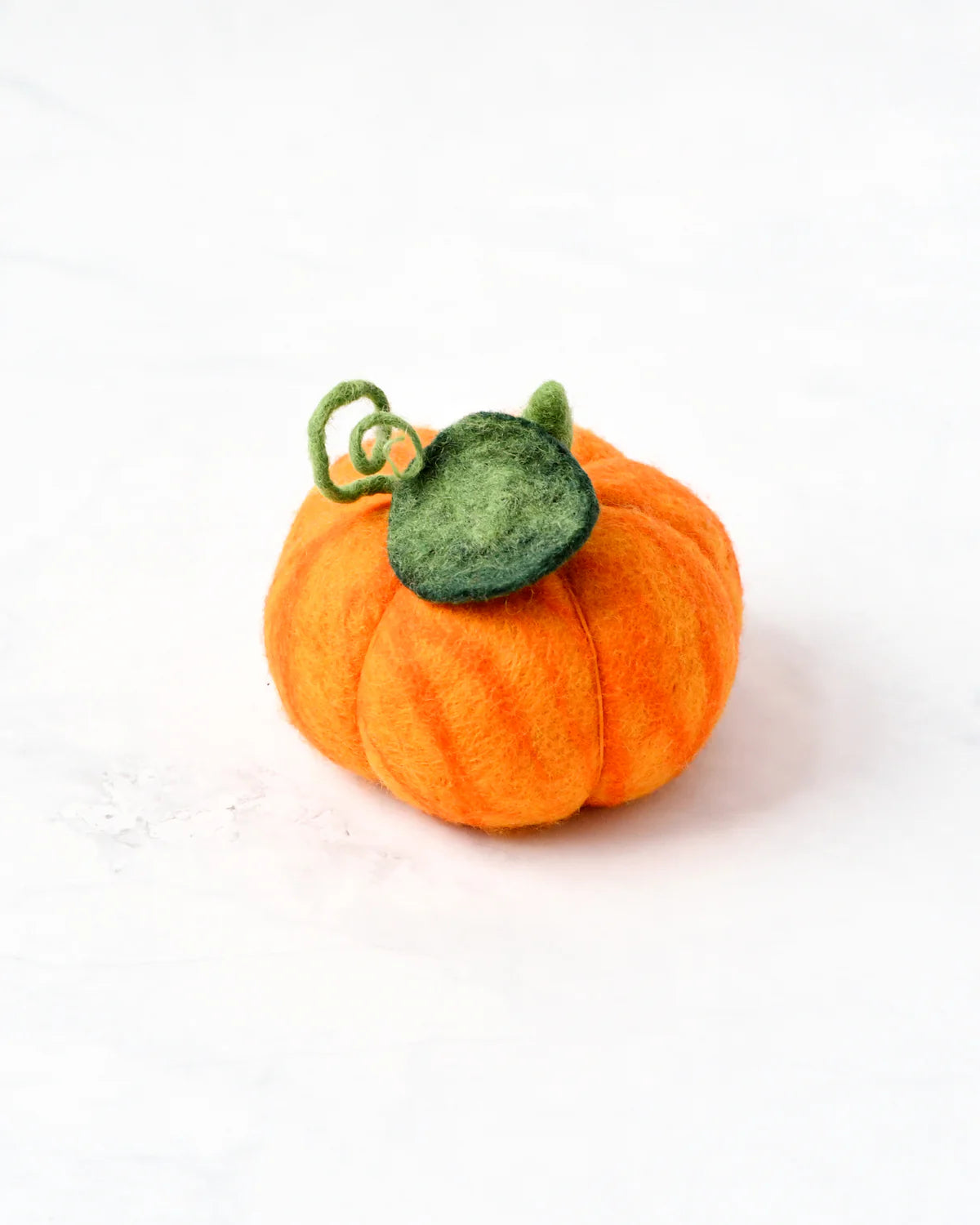 Tara Treasures - Felt Orange Pumpkin
