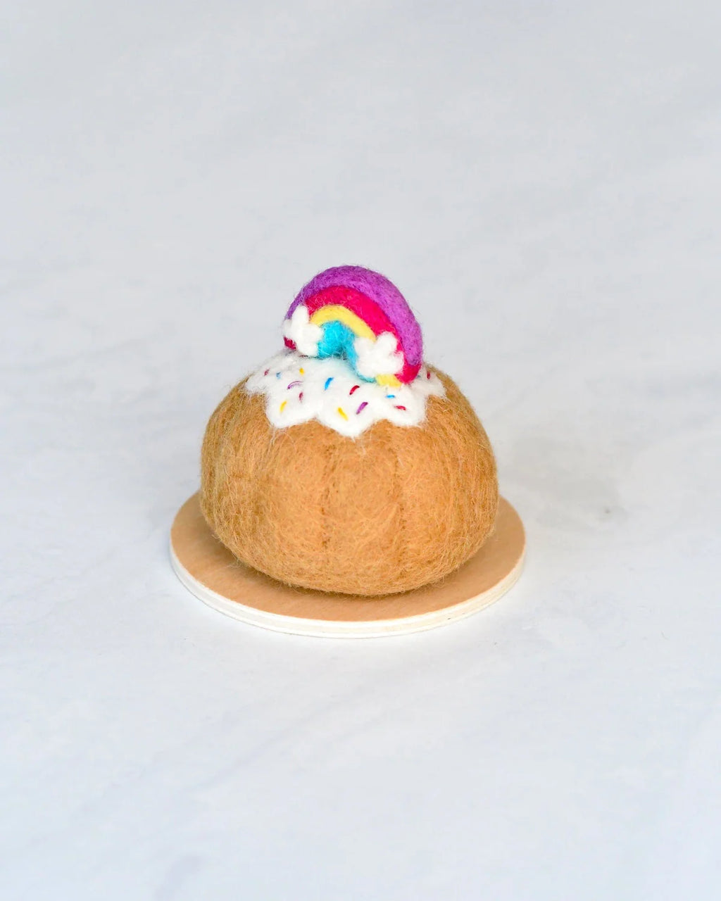 Tara Treasures - Felt Rainbow Bundt Cake with Icing