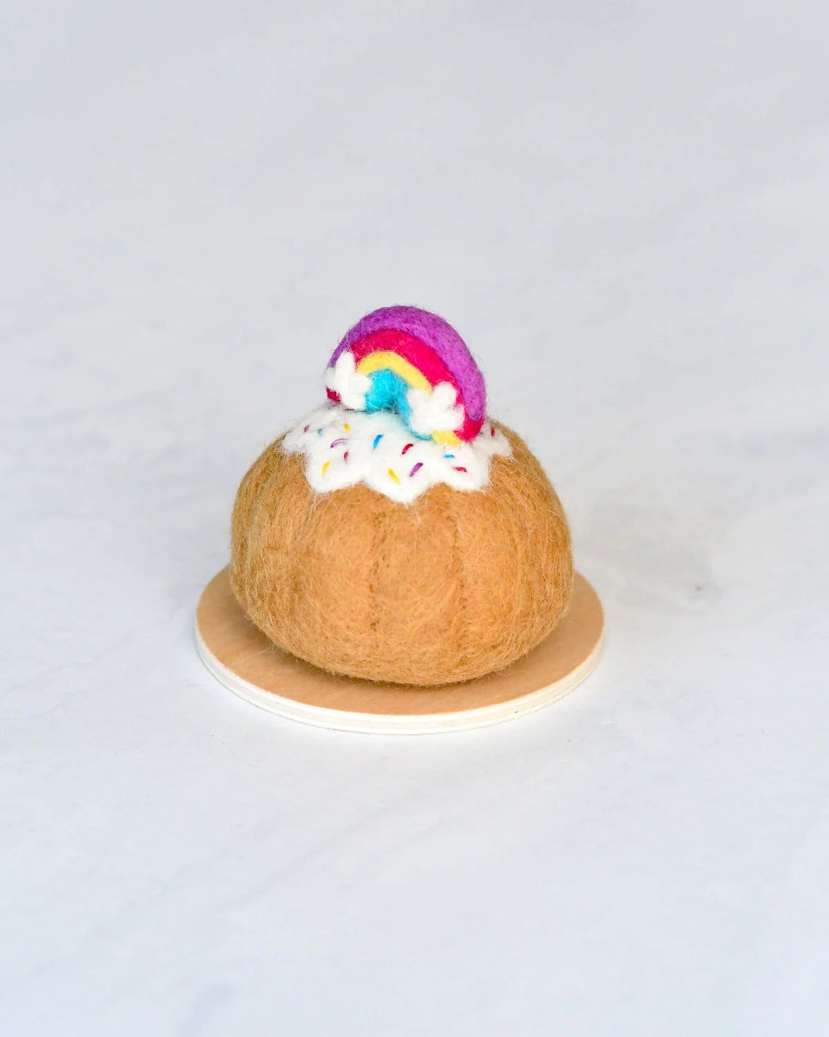 Tara Treasures - Felt Rainbow Bundt Cake with Icing