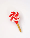 Tara Treasures - Felt Red and Swirls Lollipop
