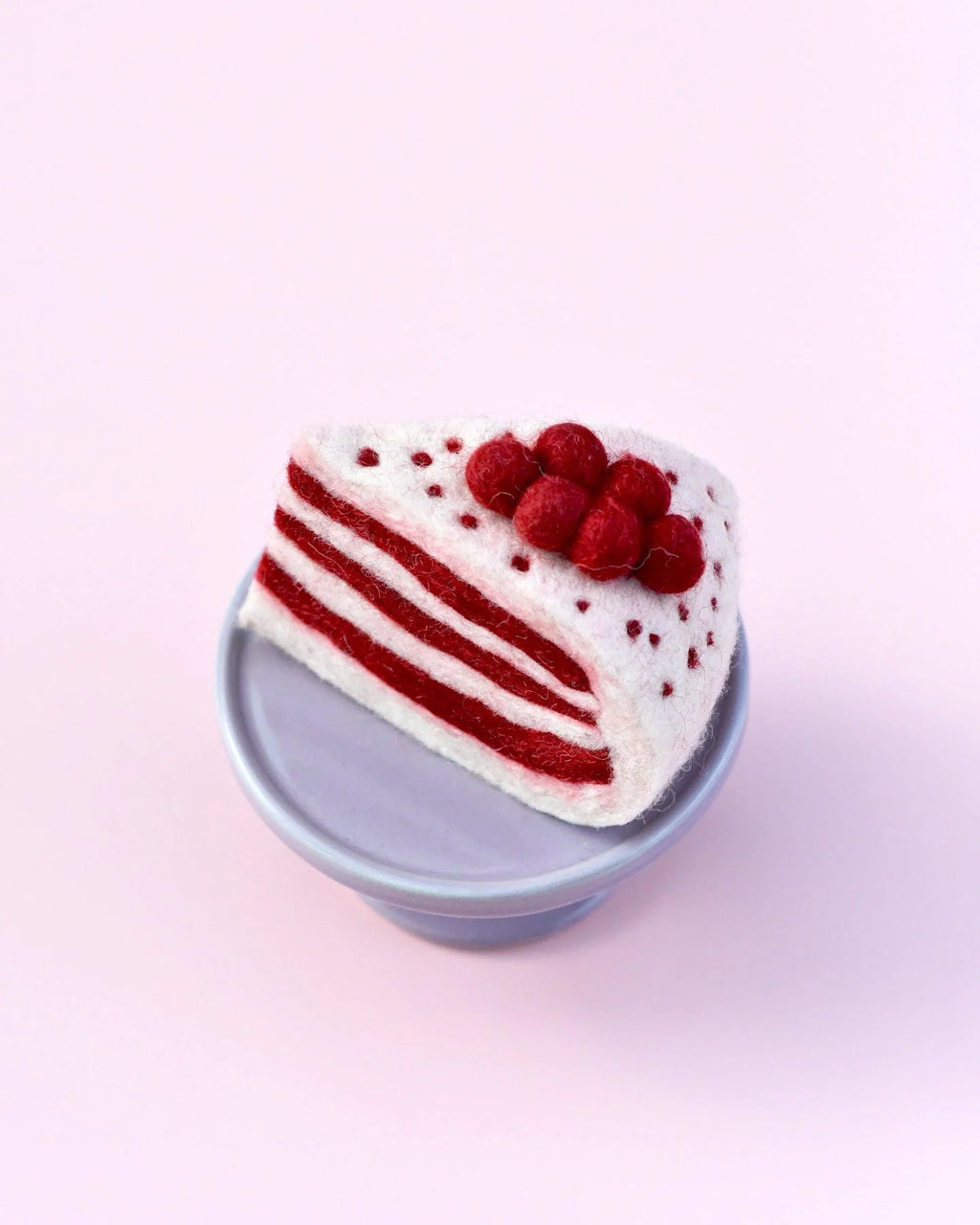 Tara Treasures - Felt Red Velvet Cake Slice