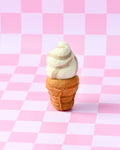 Tara Treasures - Felt Vanilla Soft Serve Ice Cream