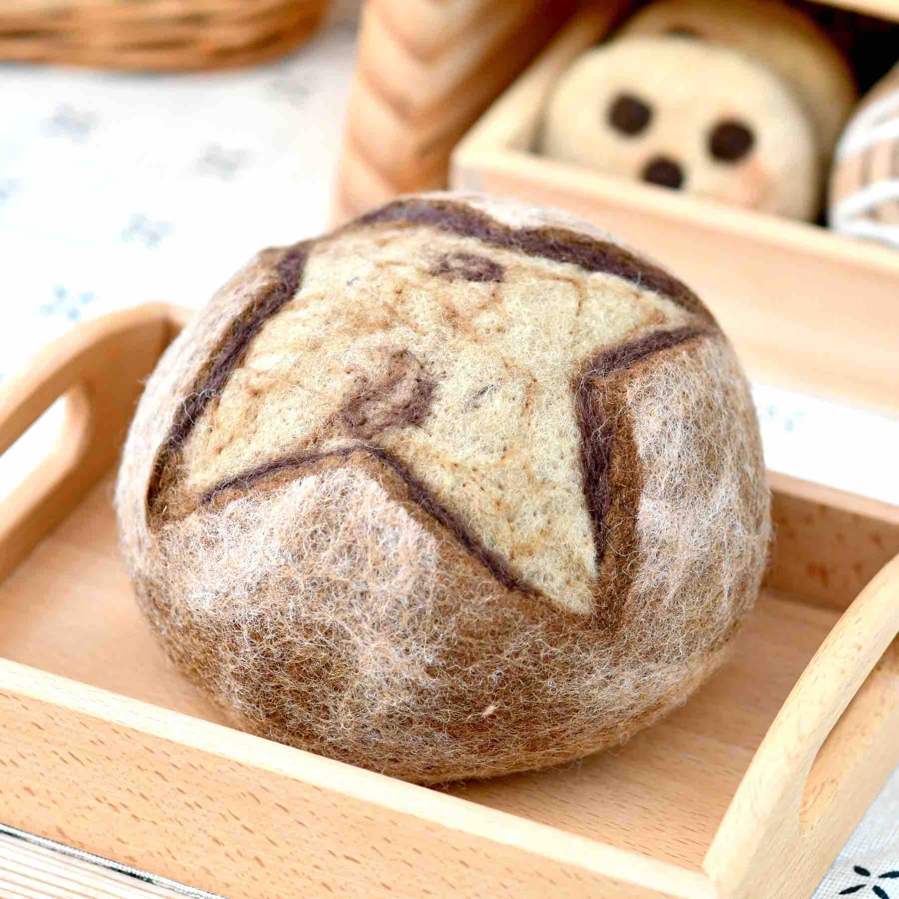 Tara Treasures - Felt Sourdough Bread