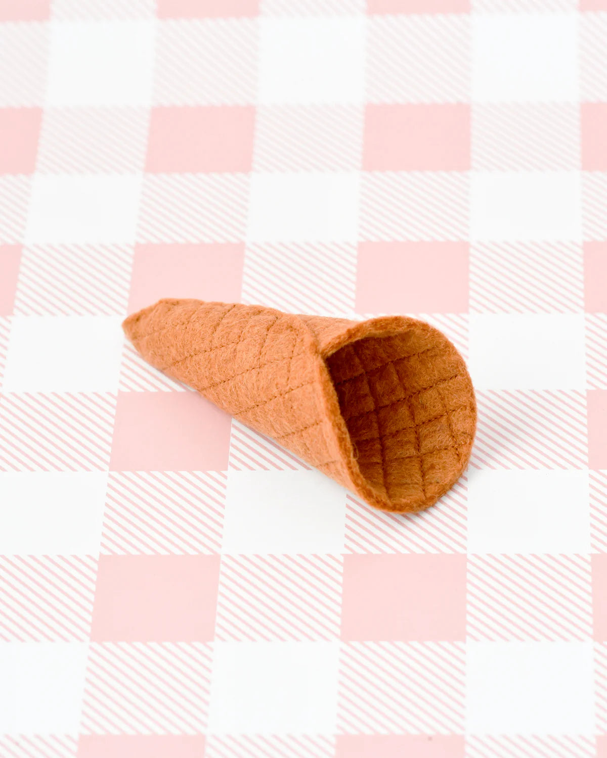 Tara Treasures - Felt Ice Cream Waffle Cone