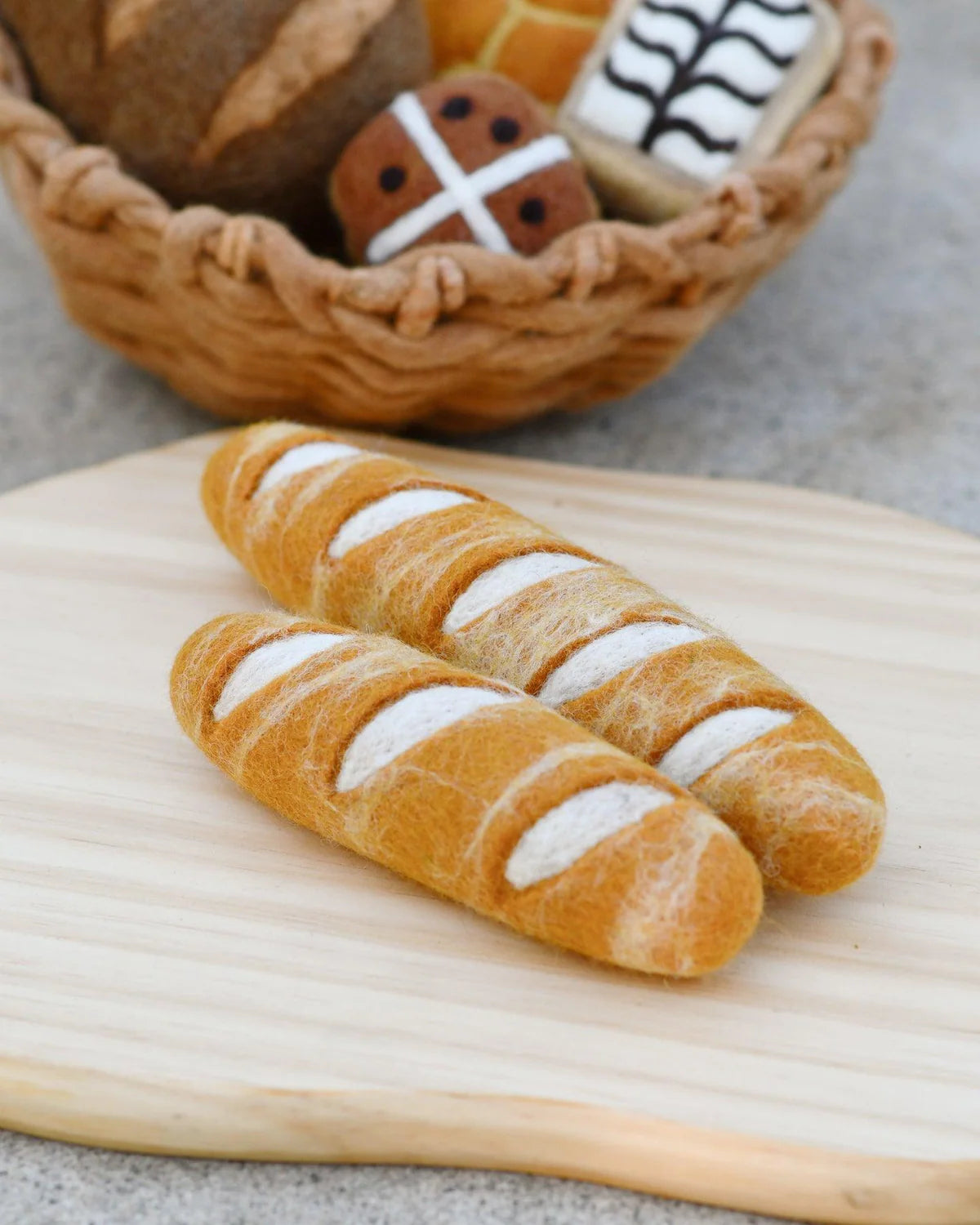 Tara Treasures - Felt Baguette (Set of 2)