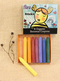 Filana Beeswax Crayons Rainbow Sticks 8