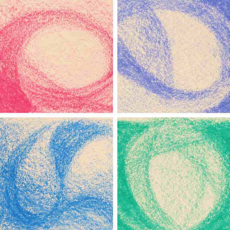 Filana Beeswax Crayons Rainbow Sticks 8
