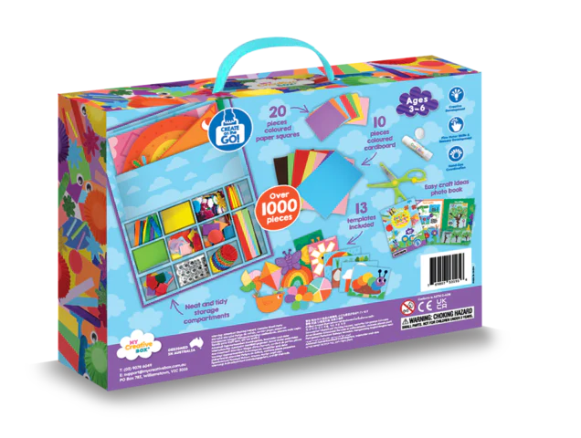 My Creative Box - Garden Collage Sensory Craft Box