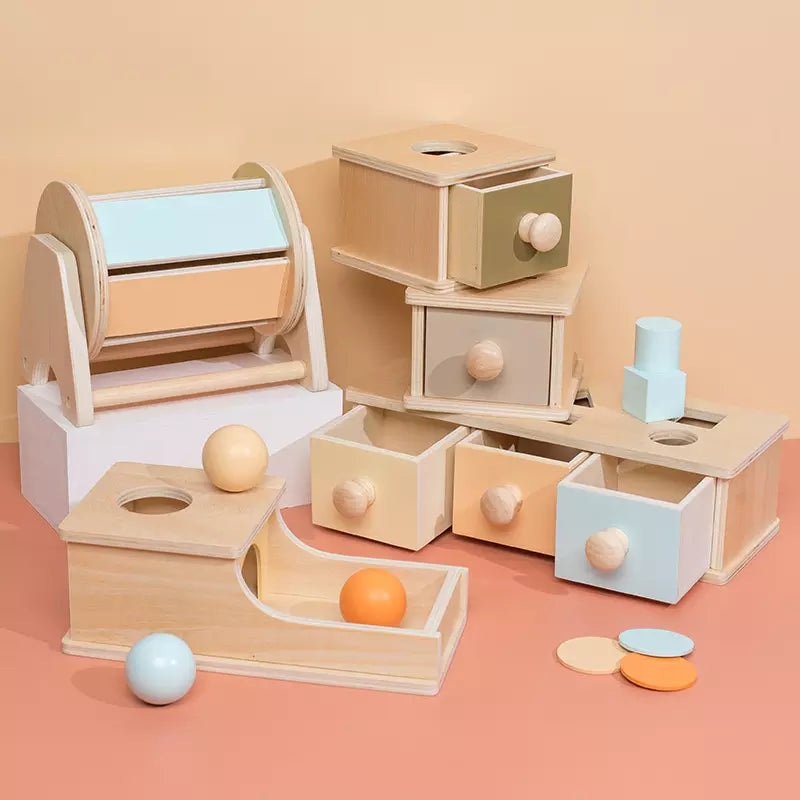 Montessori Permanence Box great educational toys to learn gross motor skills
