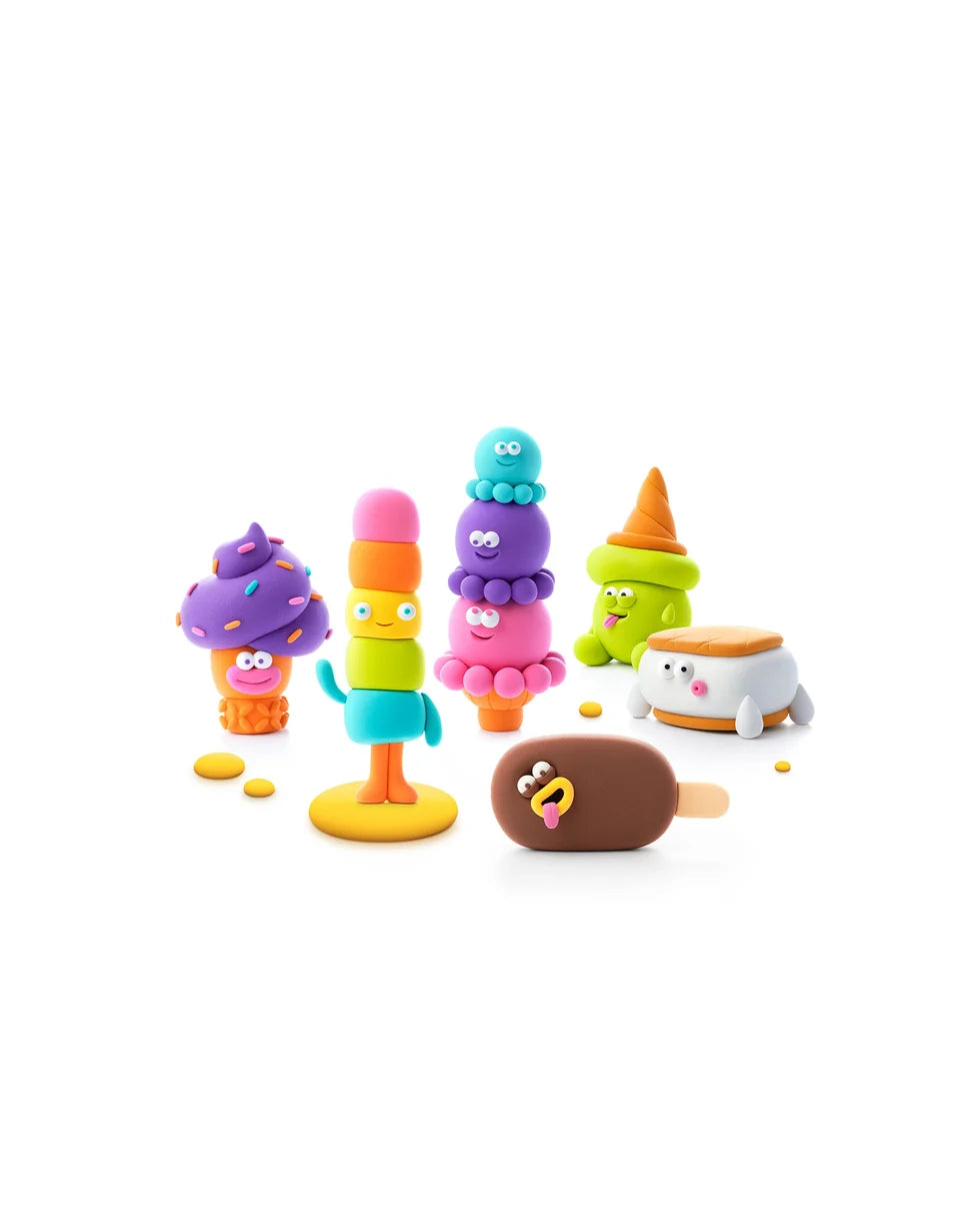 Hey Clay Nice Ice Cream Set