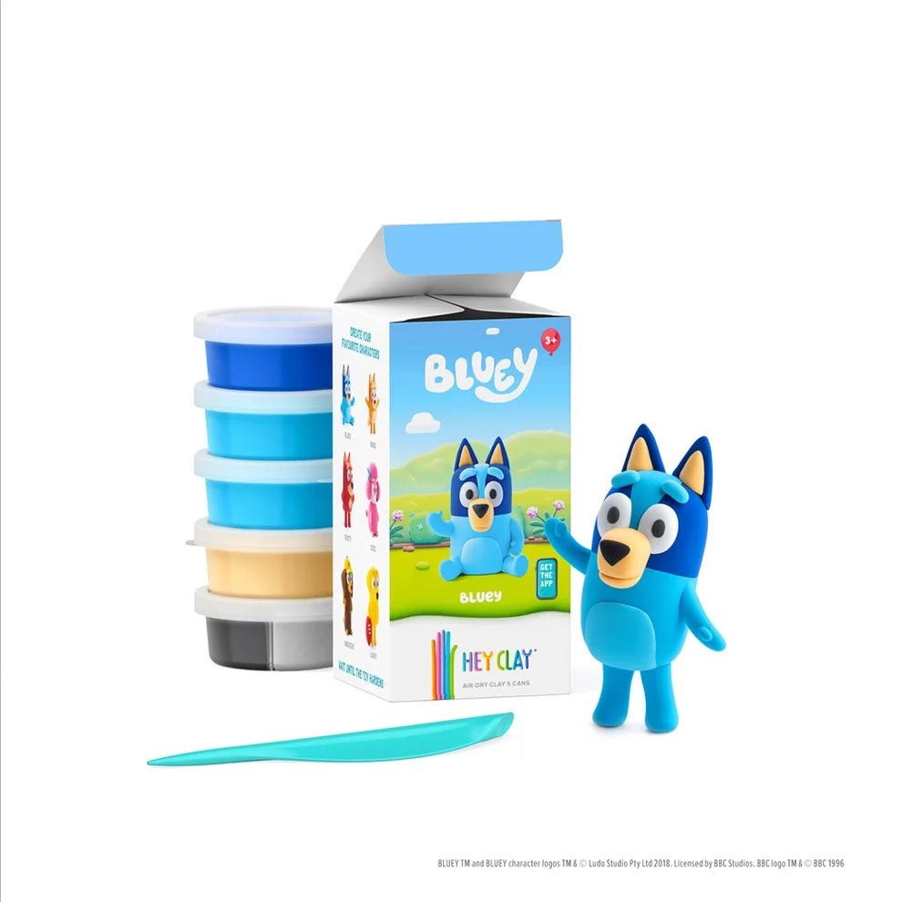 Hey Clay - Bluey & Friends - Individual Character