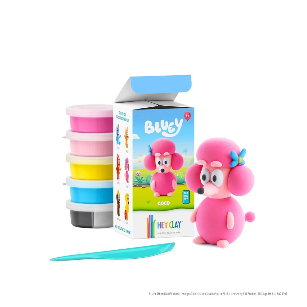 Hey Clay - Bluey & Friends - Individual Character
