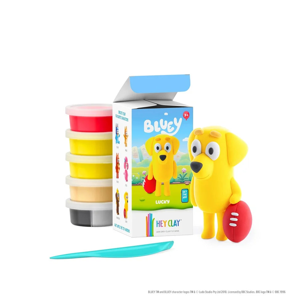 Hey Clay - Bluey & Friends - Individual Character