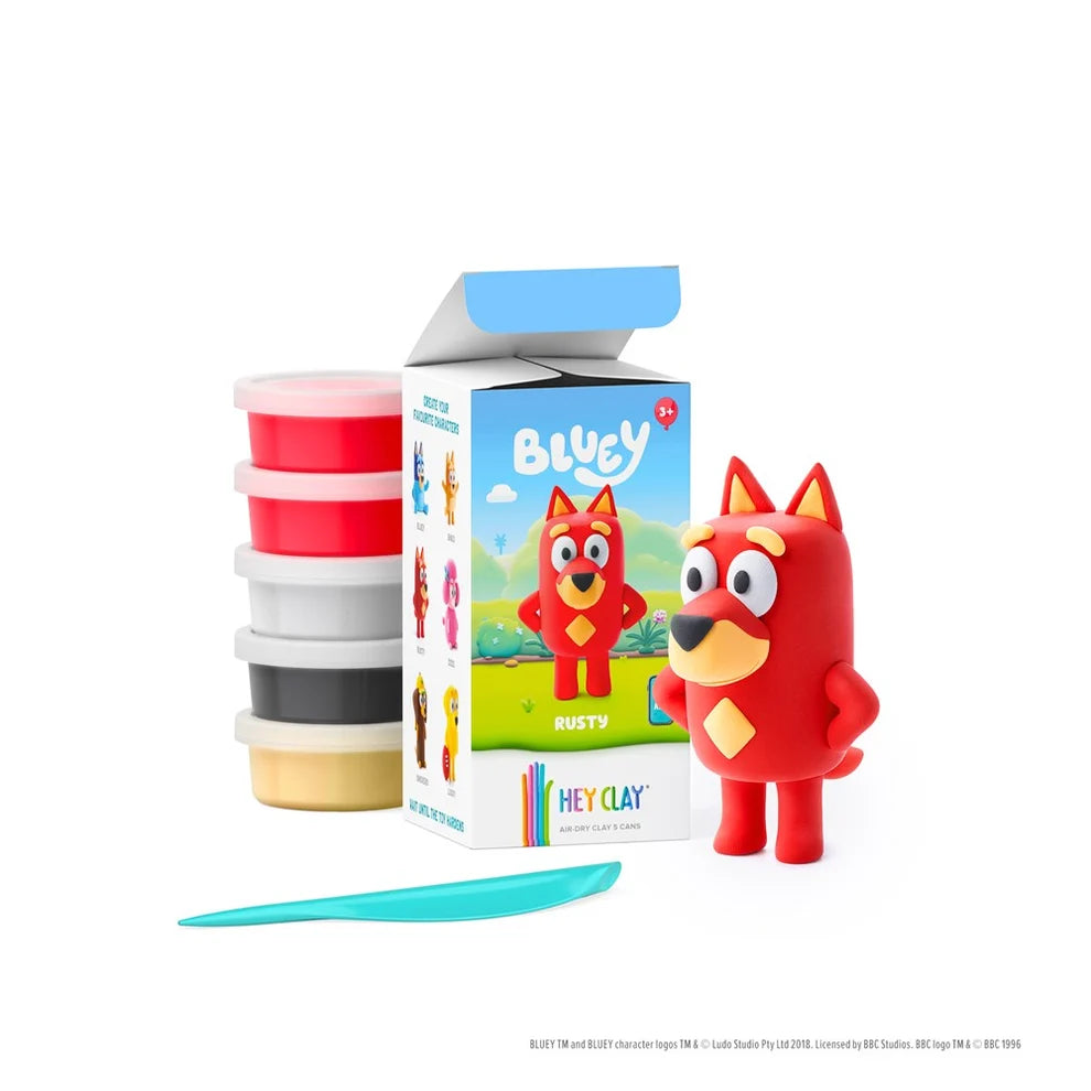 Hey Clay - Bluey & Friends - Individual Character