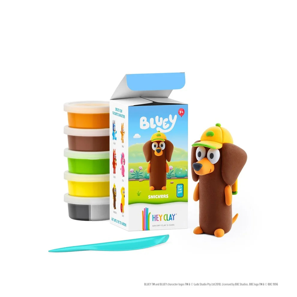 Hey Clay - Bluey & Friends - Individual Character