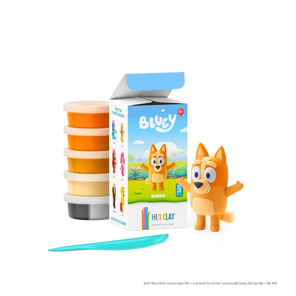 Hey Clay - Bluey & Friends - Individual Character