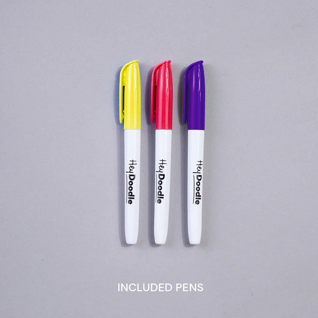 HeyDoodle Minimats - Toot Toot Honk