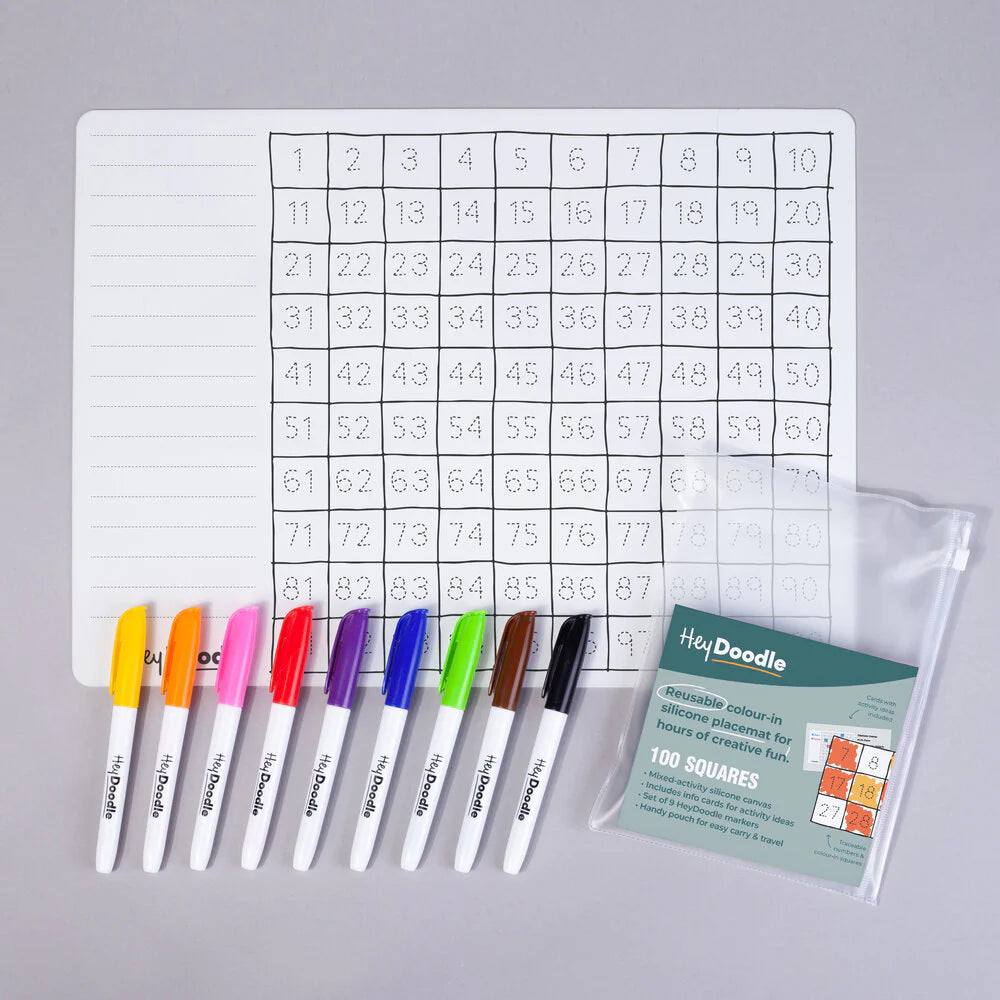 HeyDoodle - 100 Squares
