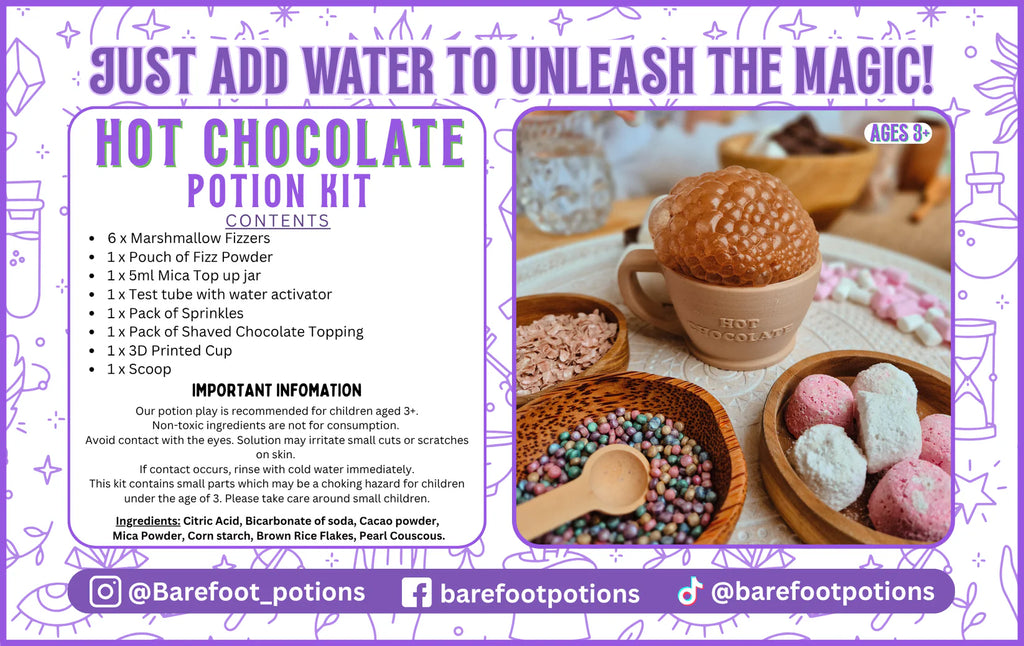 Barefoot Potions - Hot Chocolate Potion Kit