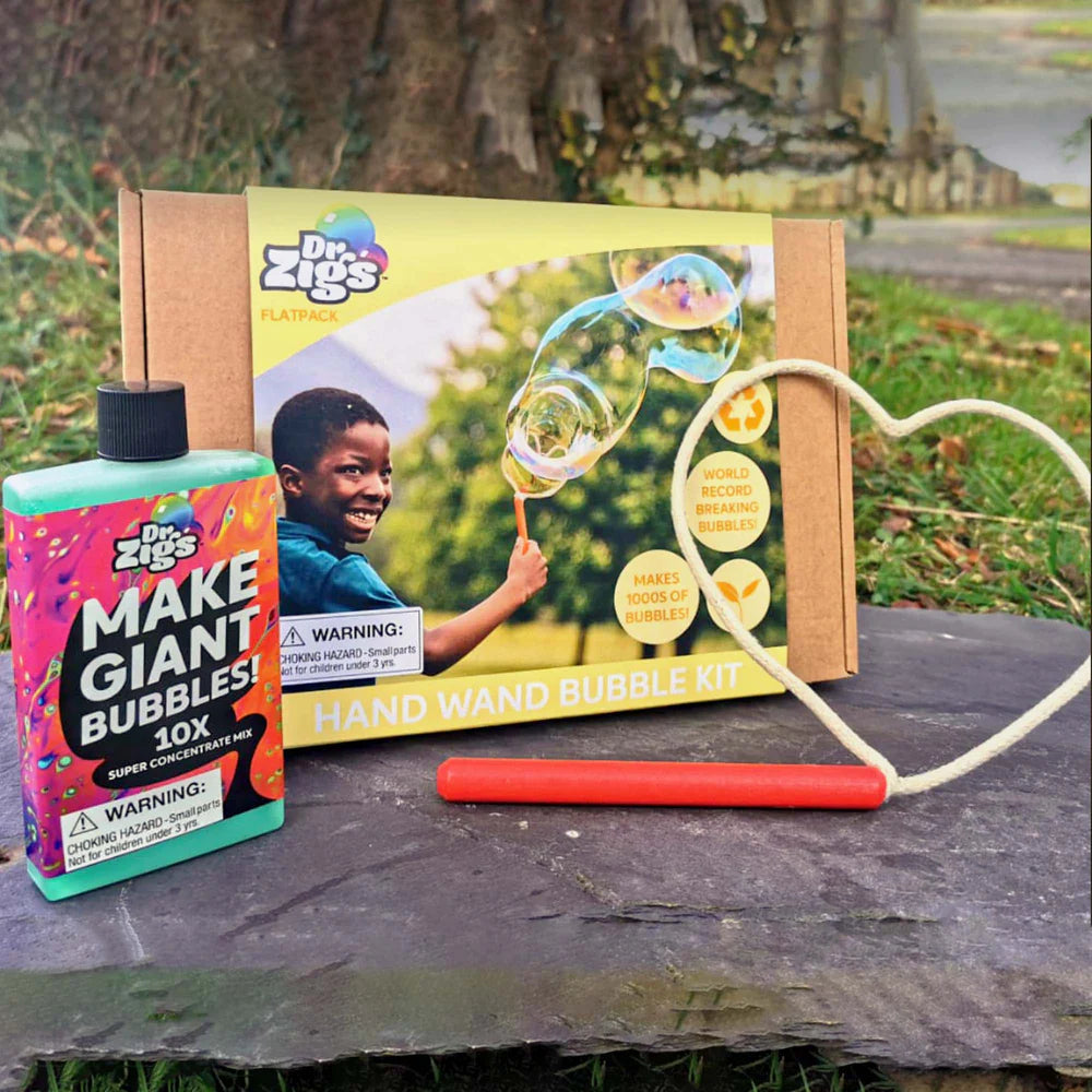 Dr Zigs - Flatpack HAND WAND Bubble Kit