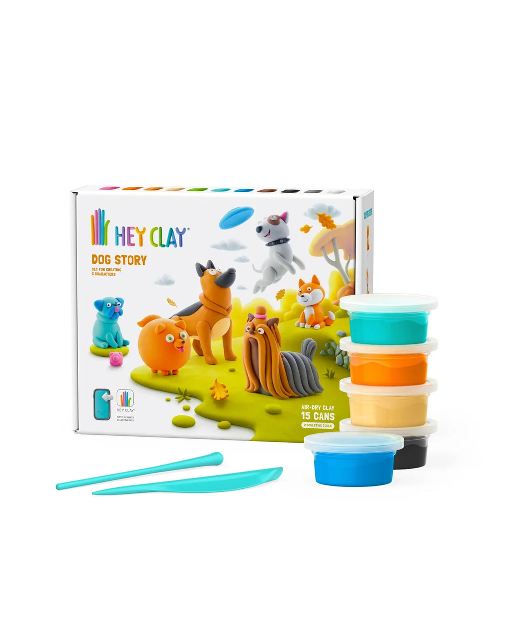 Hey Clay Dog Story Set