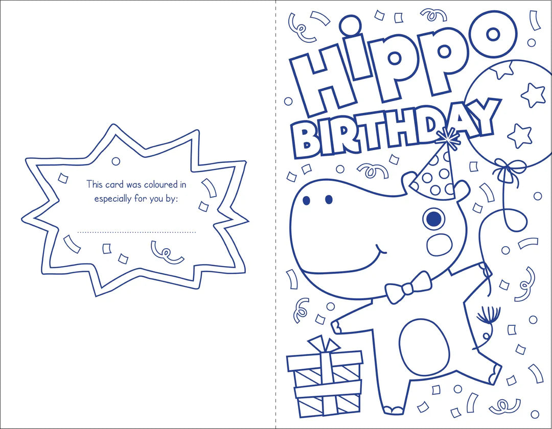 Book | Colour Me Happy Birthday – Greeting Cards and Gift Tags Book