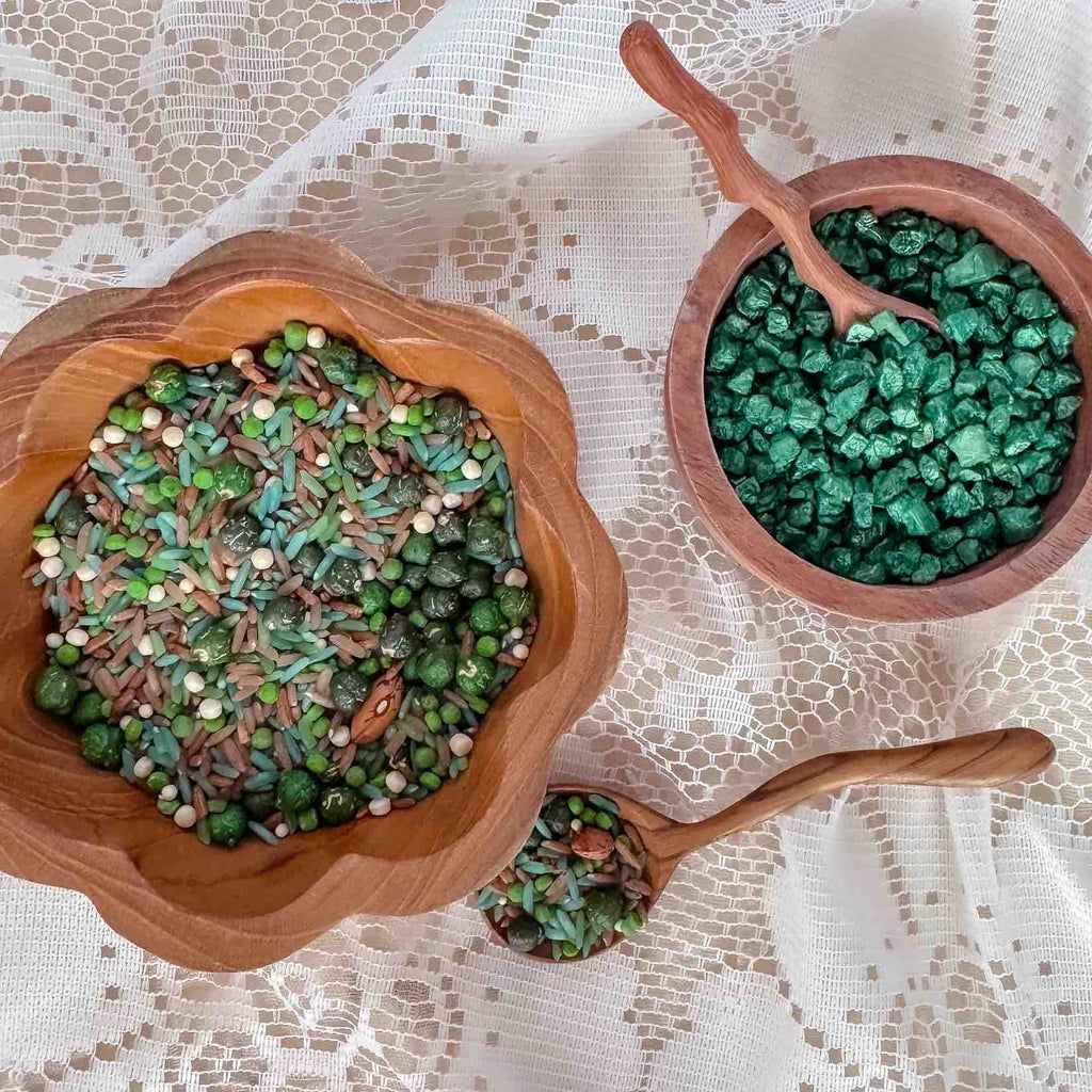 Barefoot Potions - Shimmer Rocks - Emerald