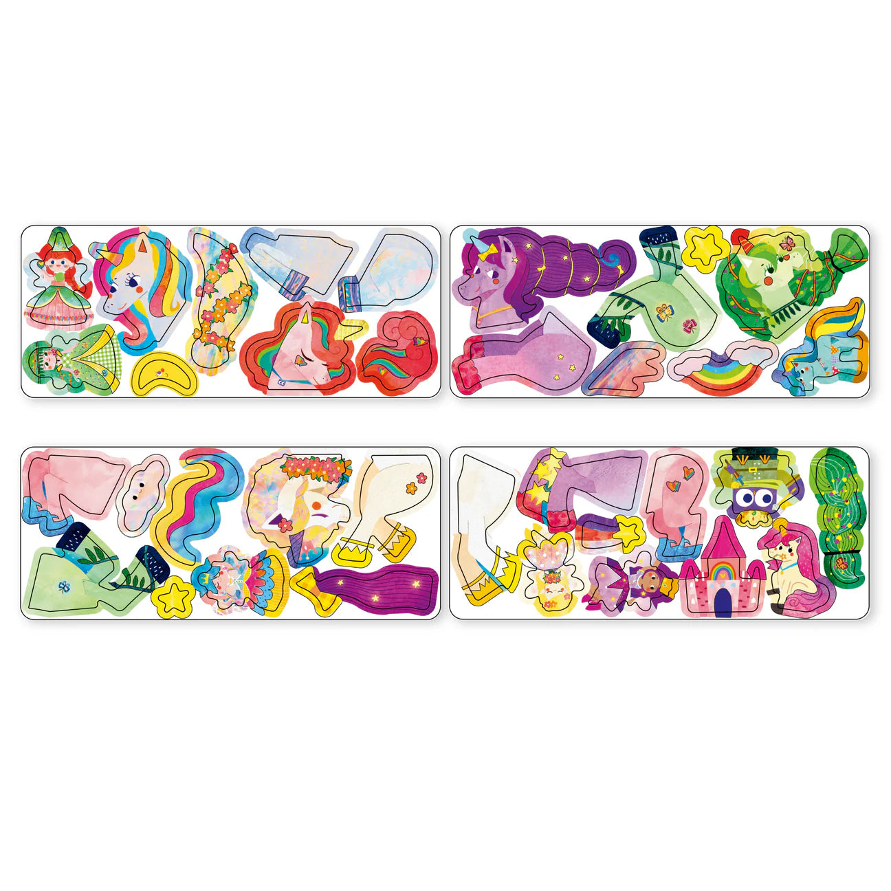 MierEdu - Travel Magnetic Box - Unicorns