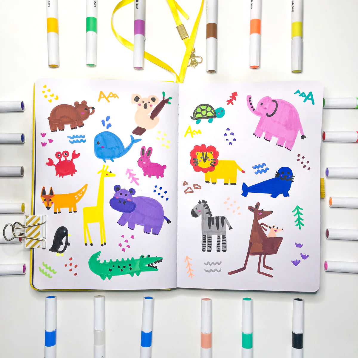 Life of Colour - Acrylic Markers - Set of 24
