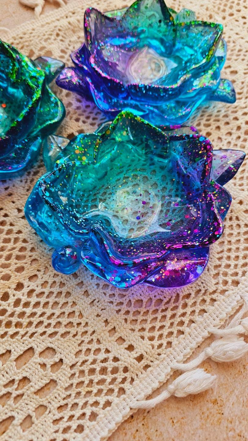 My Sensory Mind - Resin Lotus Flower Sensory Potion Play Bowl