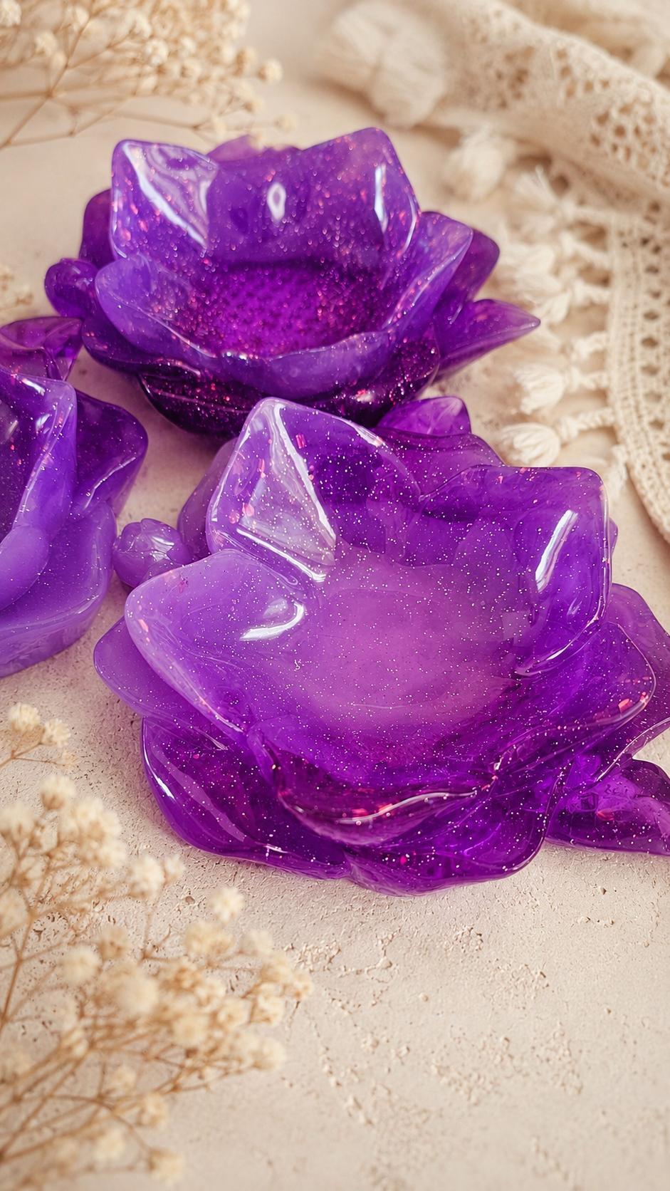 My Sensory Mind - Resin Lotus Flower Sensory Potion Play Bowl